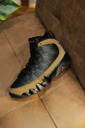 AIR JORDAN 9 RETRO (GS) "LIGHT OLIVE"