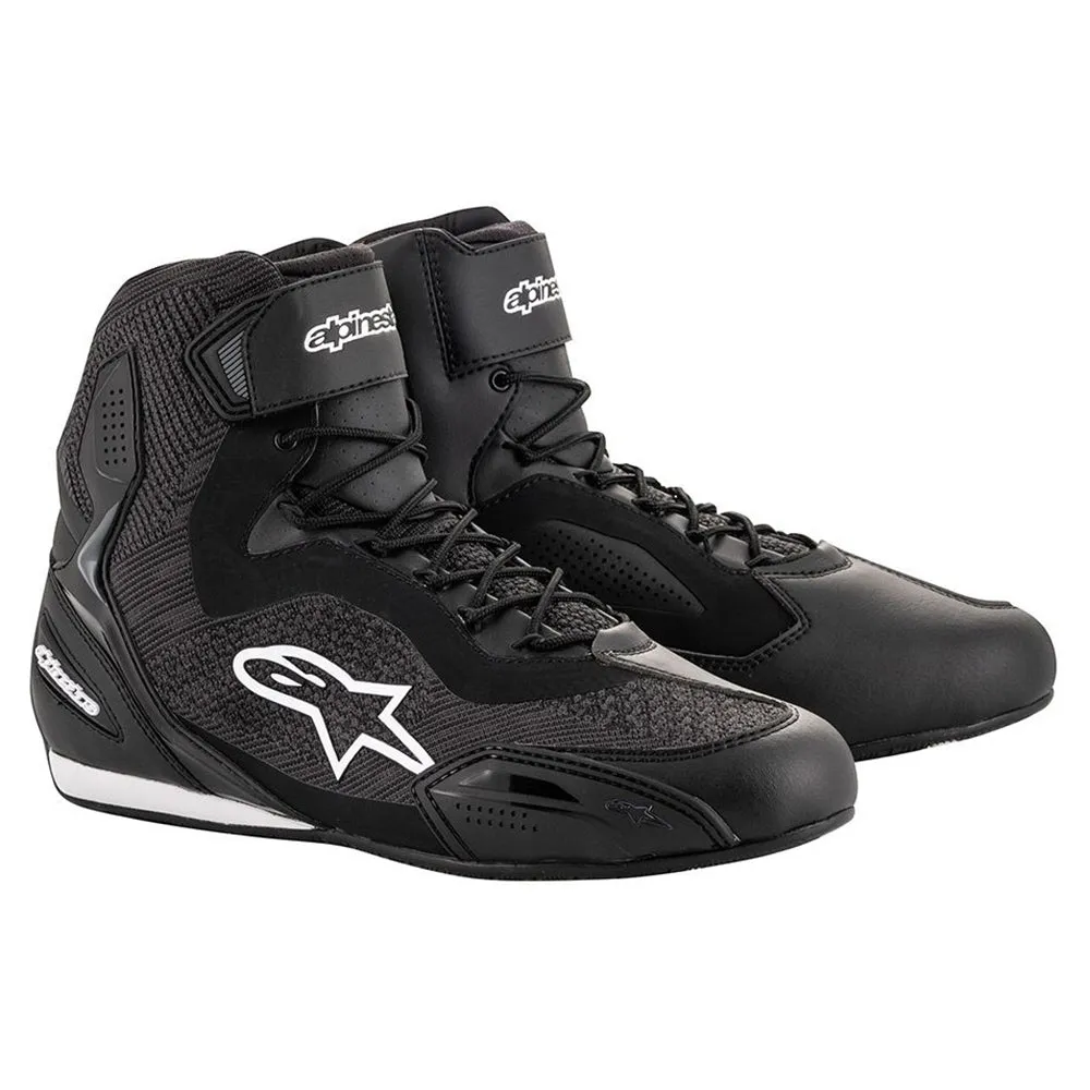 Alpinestars Faster 3 Rideknit Shoes Black/White