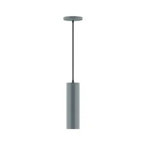 Axis Beam 12" LED Pendant Light in Slate Gray