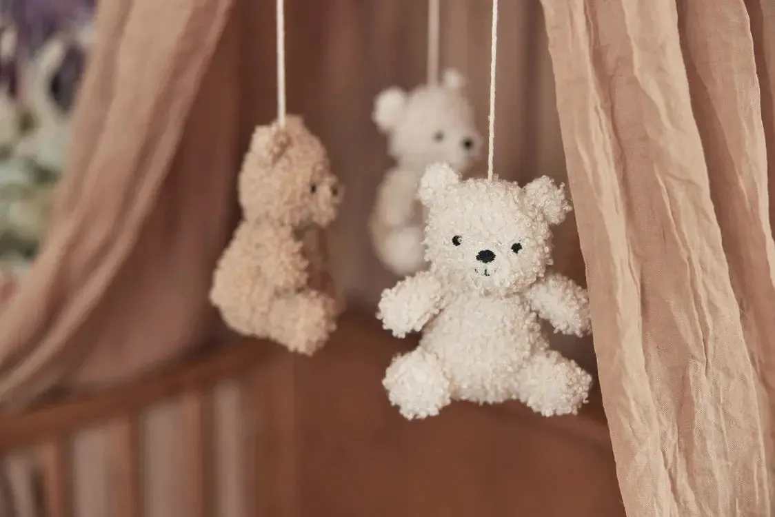 Baby Mobile Teddy Bear Naturel/Biscuit