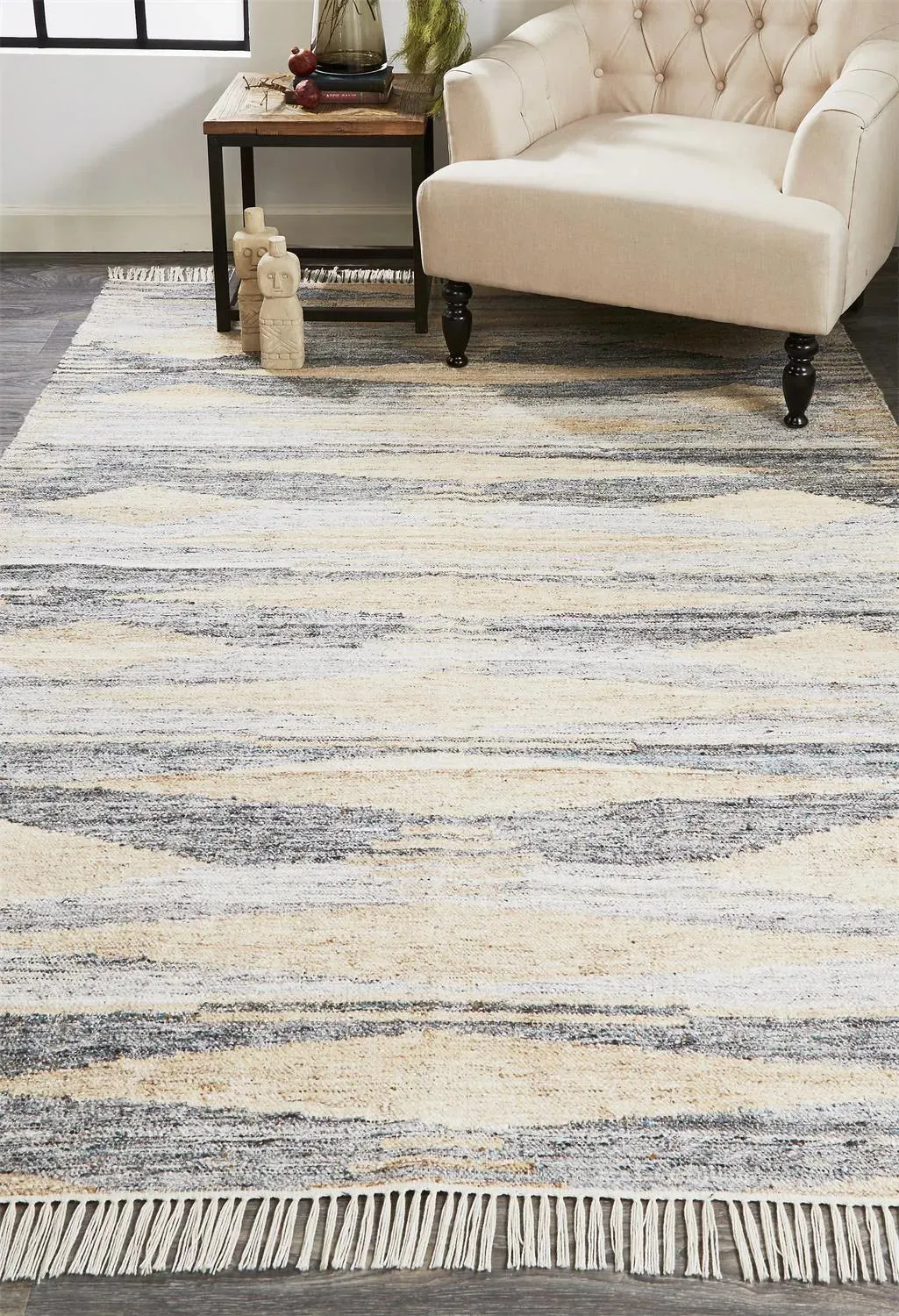 Beckett 8900815F Gray/Tan Rug