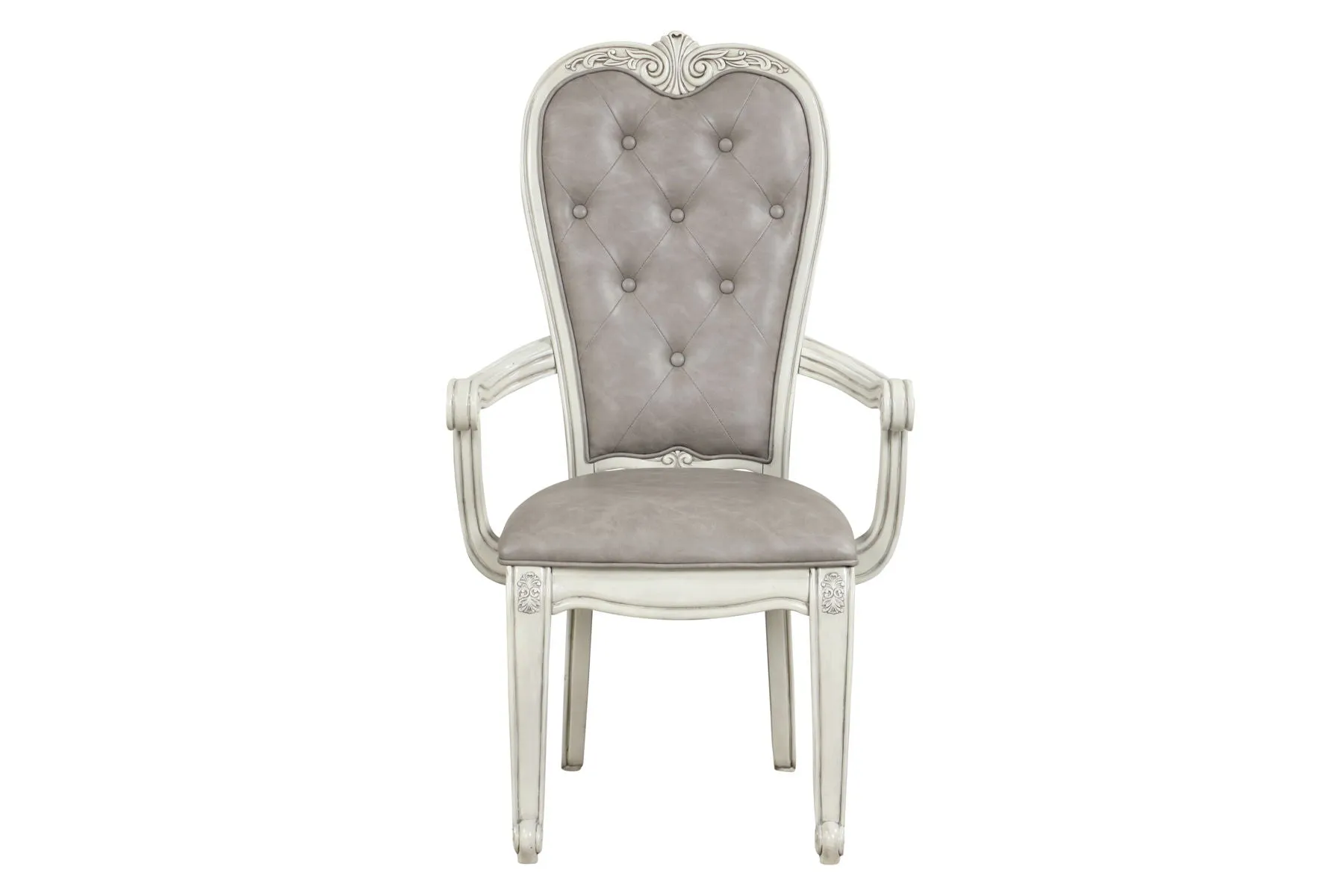 Bianello - Arm Chair (Set of 2) - Vintage Ivory