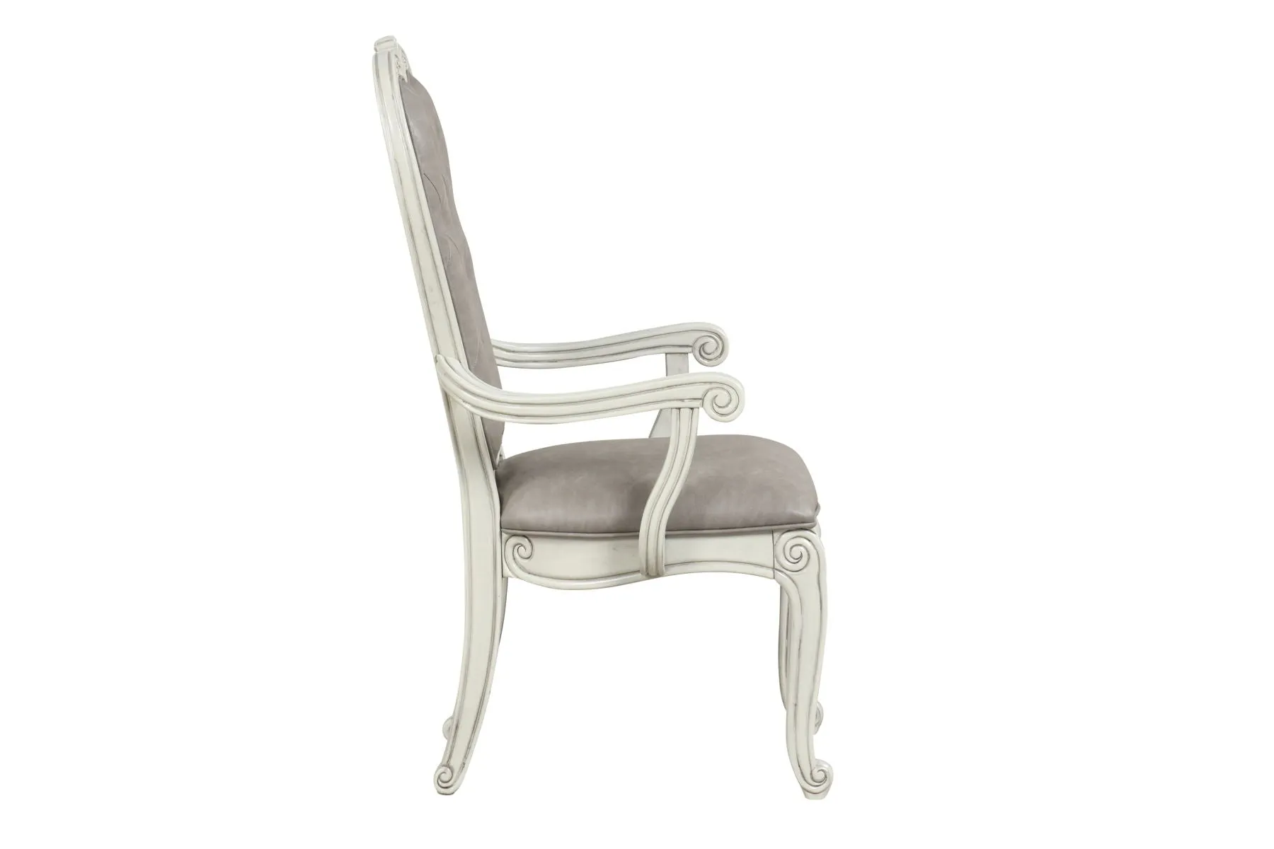 Bianello - Arm Chair (Set of 2) - Vintage Ivory