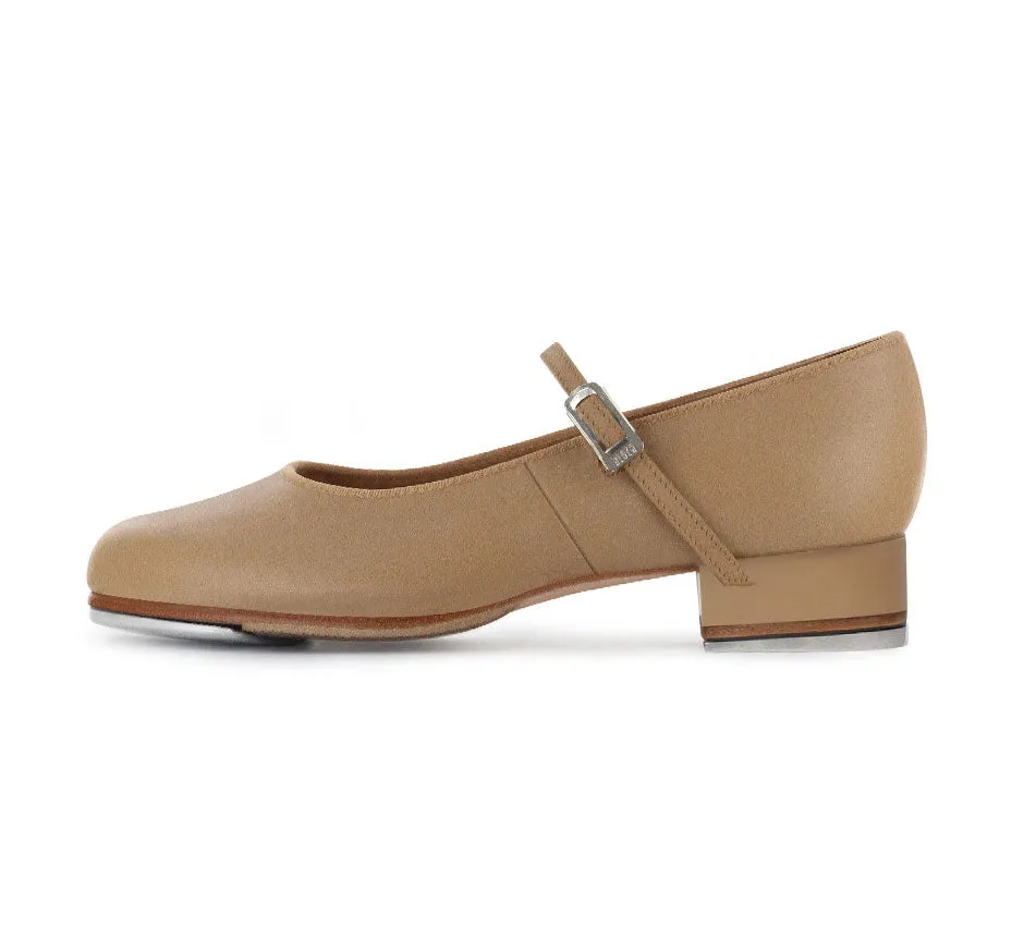 BLOCH TAP-ON CHILDRENS TAN BUCKLE TAP SHOE (TAN)