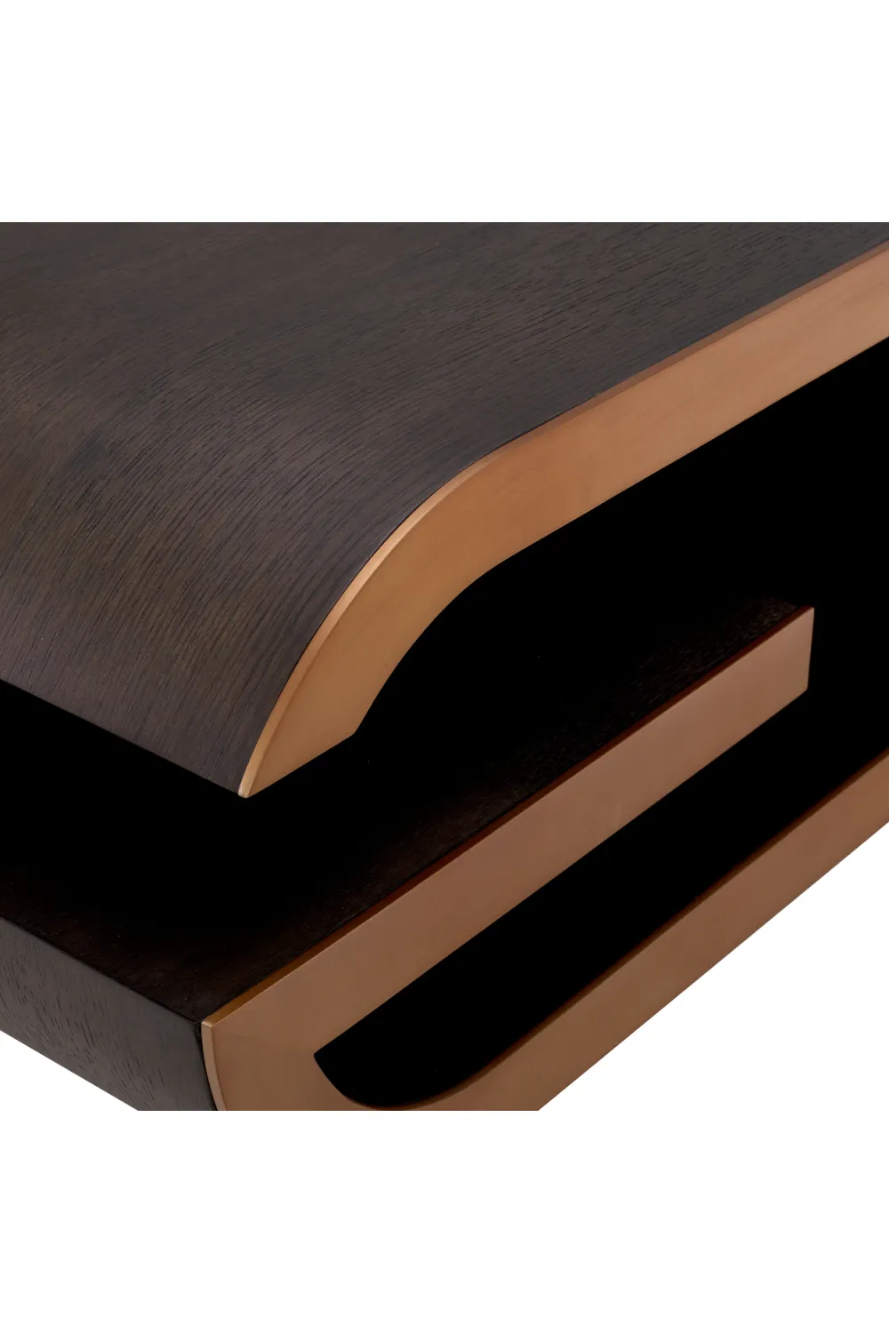 Brown Oak Modern Coffee Table | Eichholtz Galan