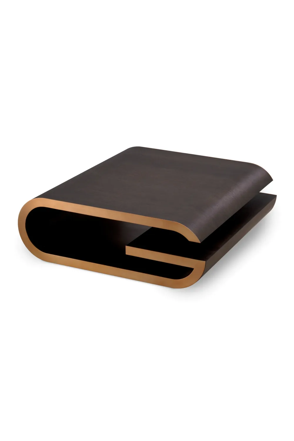 Brown Oak Modern Coffee Table | Eichholtz Galan