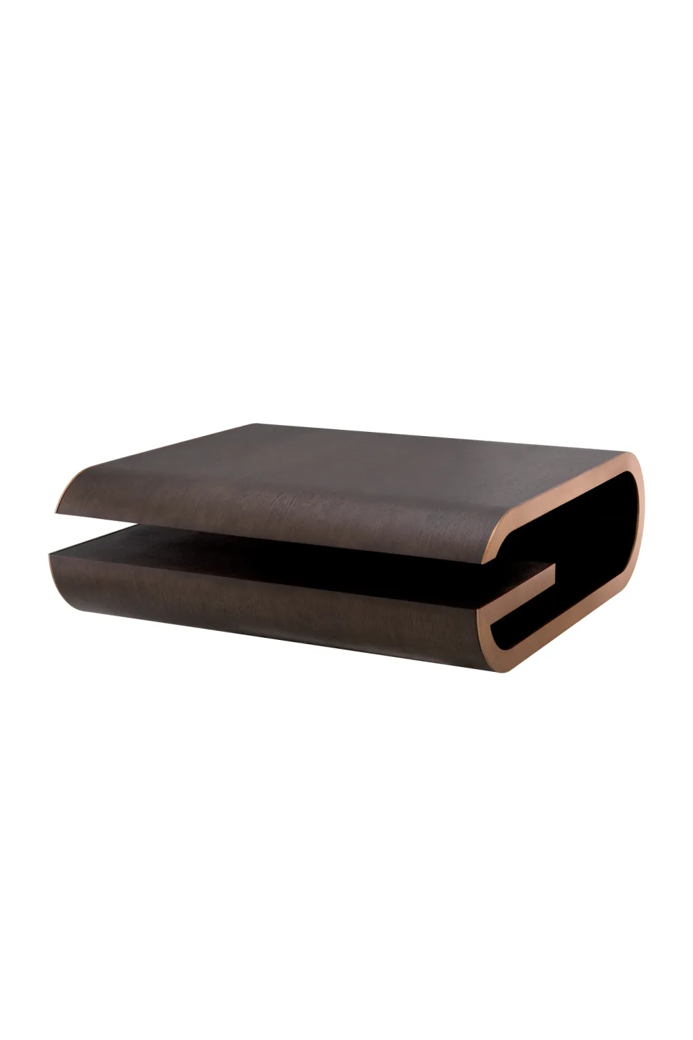 Brown Oak Modern Coffee Table | Eichholtz Galan