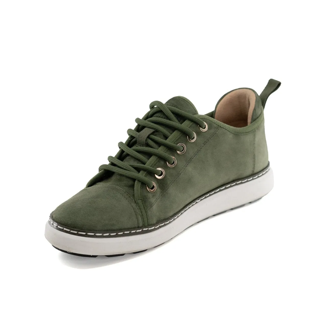 Charlotte Walker • Olive Suede