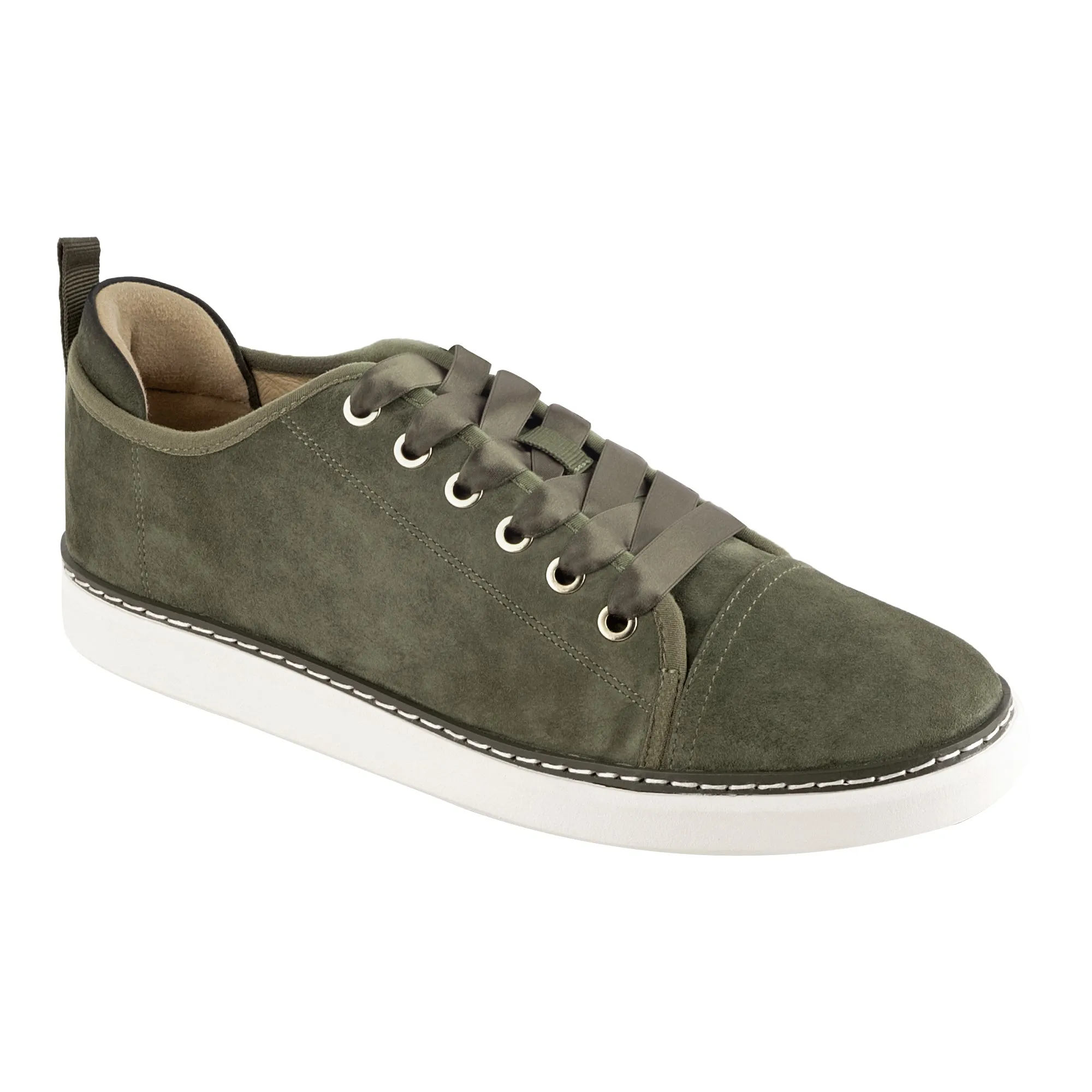 Charlotte Walker • Olive Suede