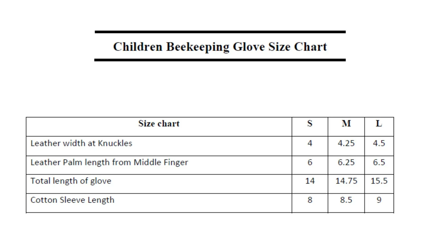 Children Beekeeping Kit  Honey bee stings protective Suit & Glove