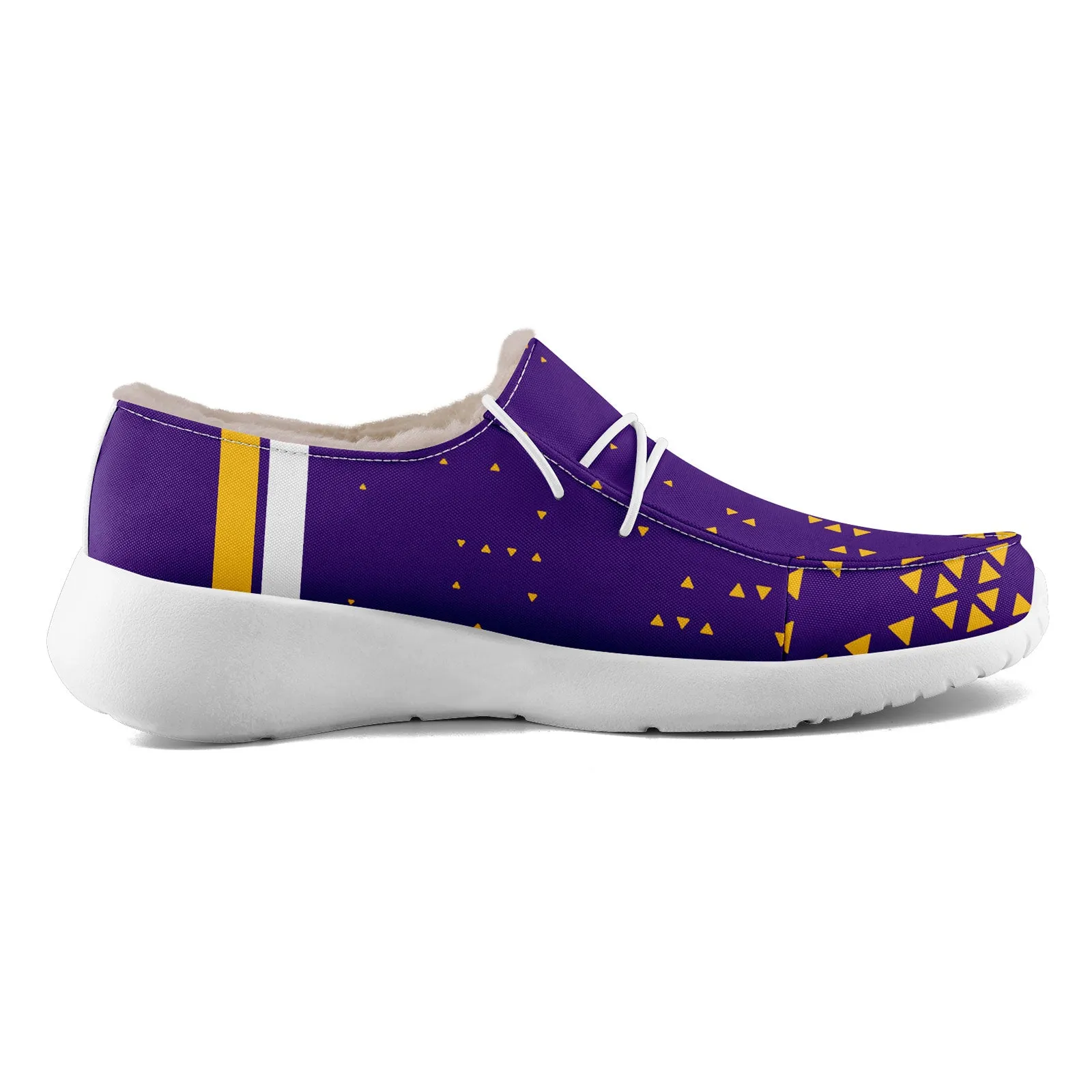 Custom Purple Yellow Minnesota Shoes Personalized Sneaker FN042-D020279-17