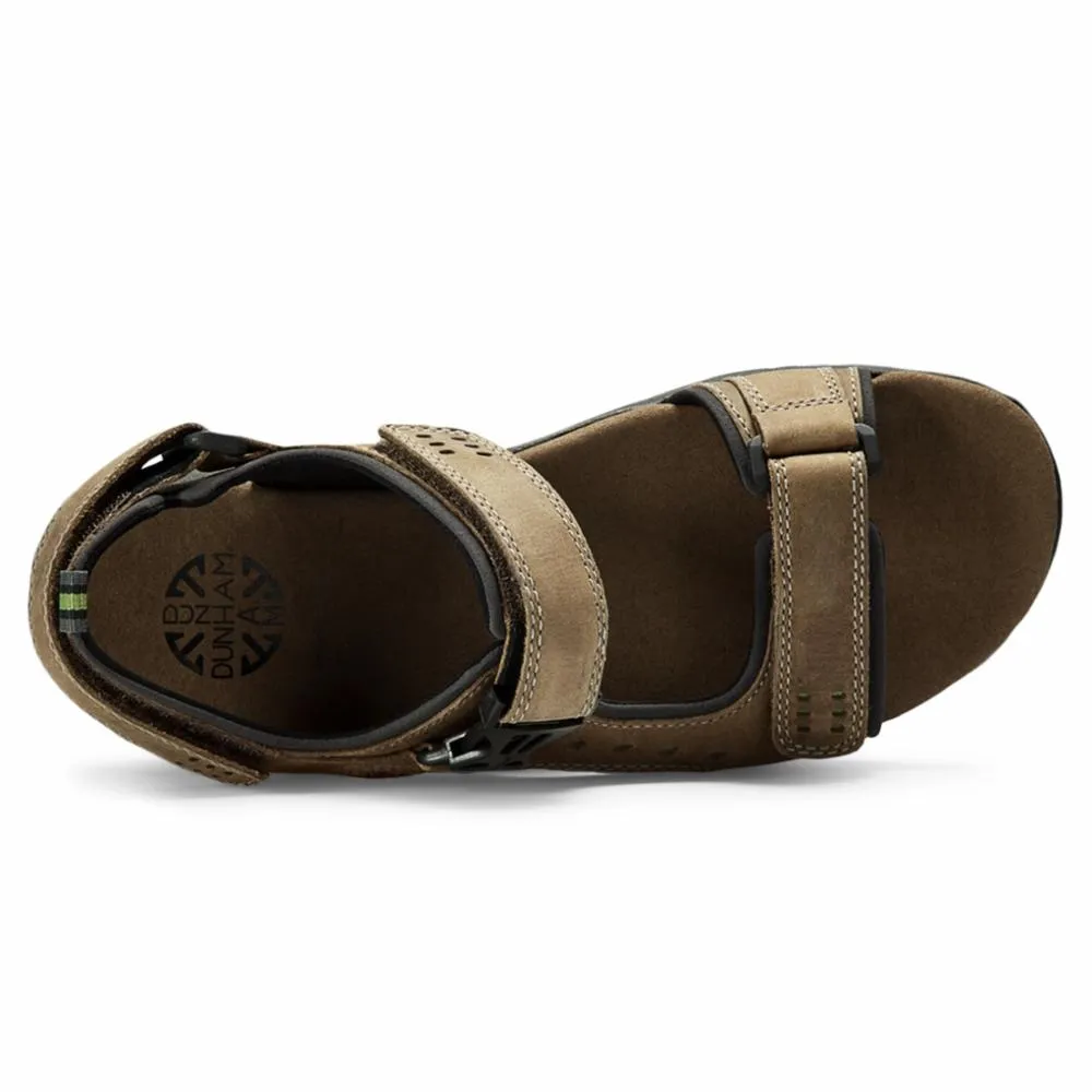 Dunham NEWPORT NOLAN ADJUSTABLE SANDAL TAN