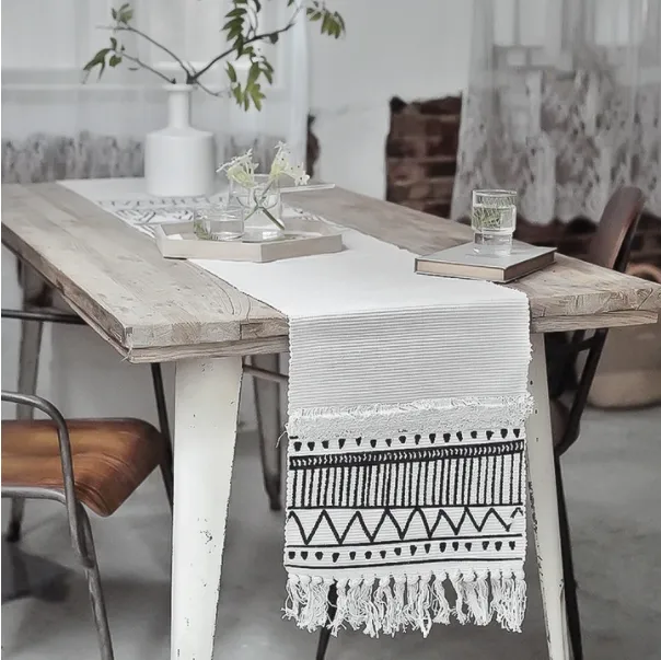 Geometric tablecloth