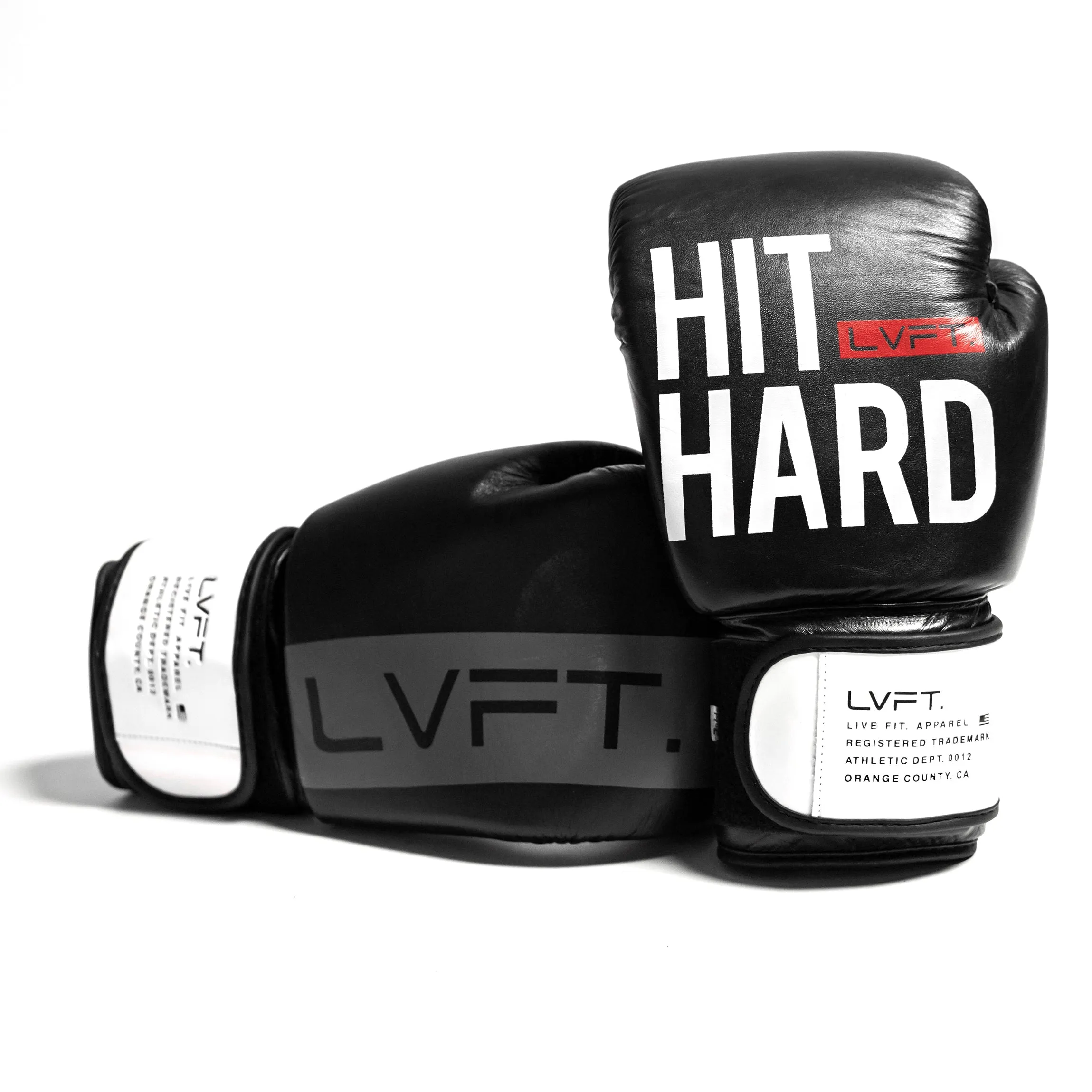 Hit Hard Boxing Gloves - Black