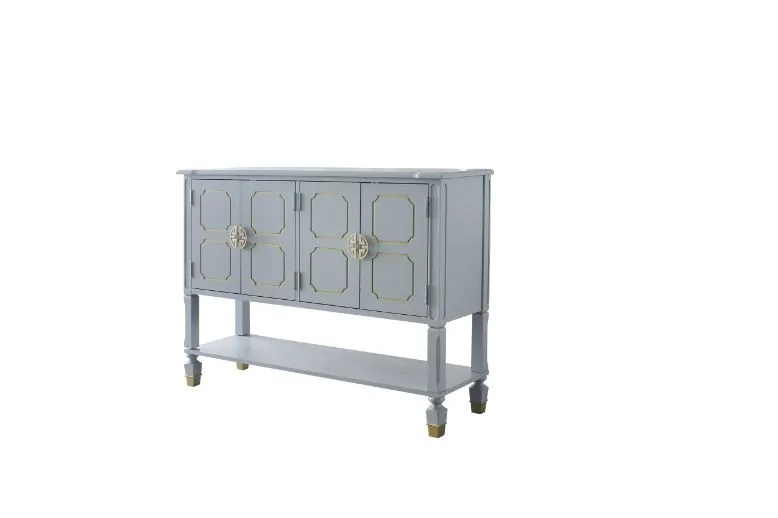 House - Marchese Server - Pearl Gray Finish