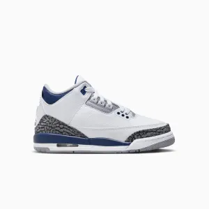 Kid's Air Jordan 3 Retro "Midnight Navy" Grade School