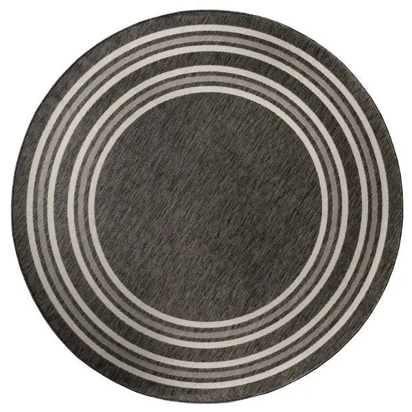 Kilimanjaro 81757AWH Anthracite White Rug