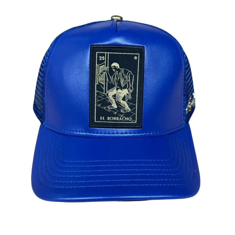 Larry Mahan Cap El Borracho Navy