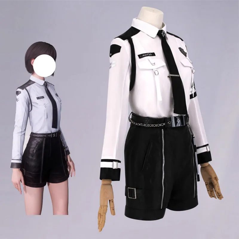 Love and Deep Space Protagonist Evol Police Cosplay Costume