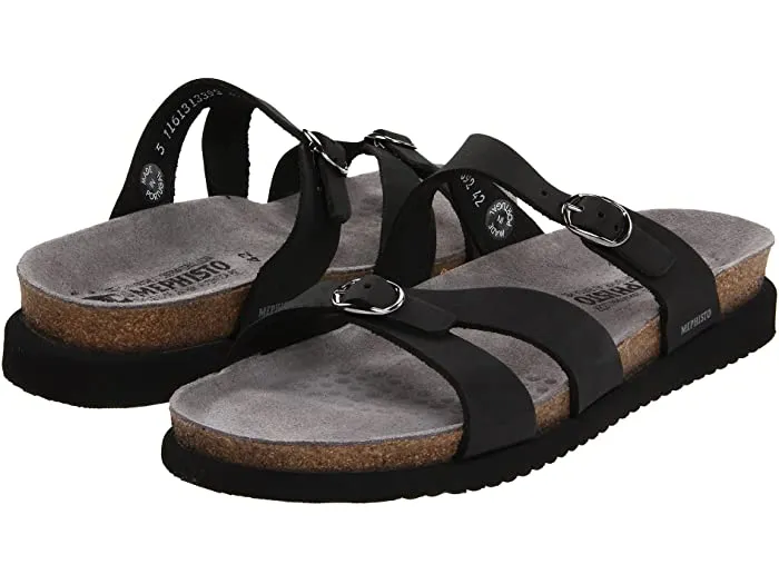 Mephisto Hannel Adjustable Strap Slide Sandal