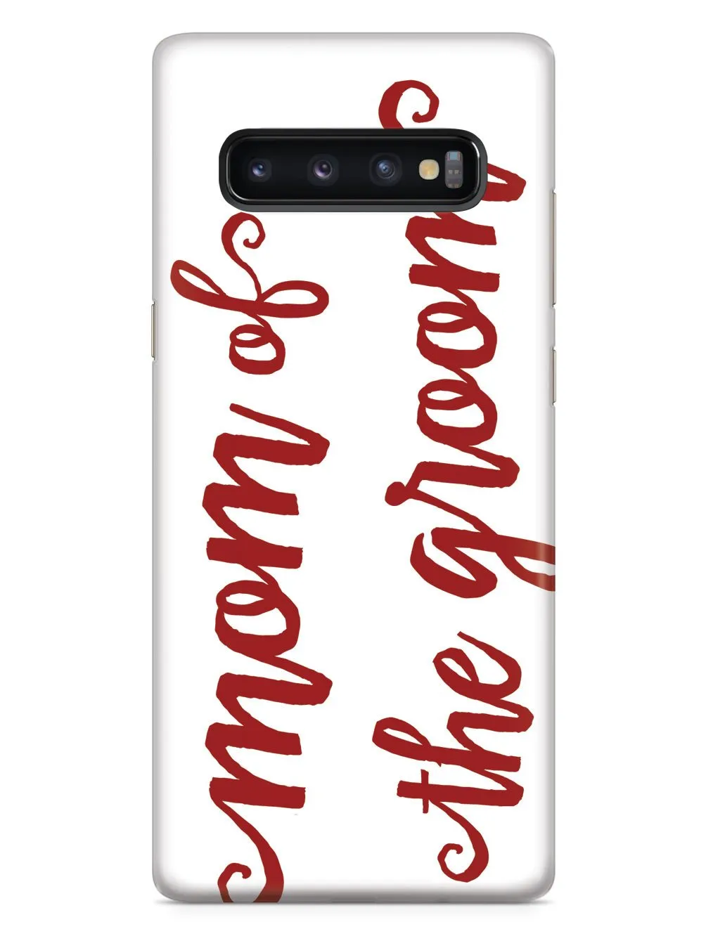 Mom of the Groom - Crimson Red Case