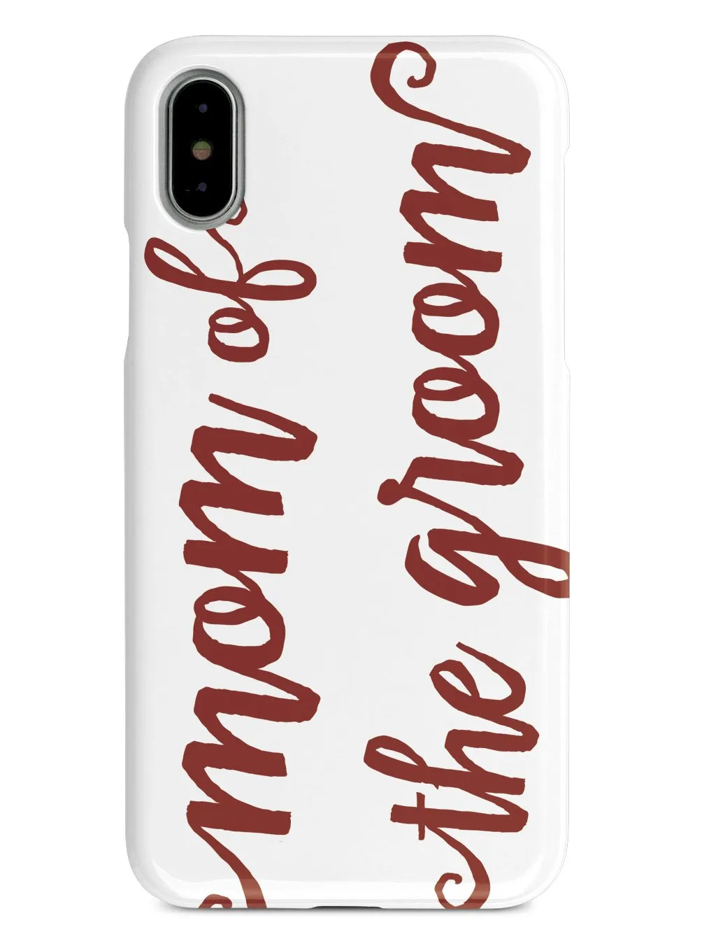 Mom of the Groom - Crimson Red Case