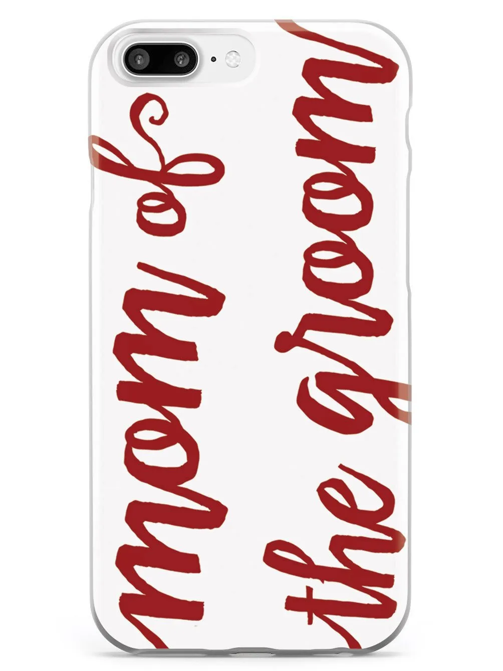 Mom of the Groom - Crimson Red Case