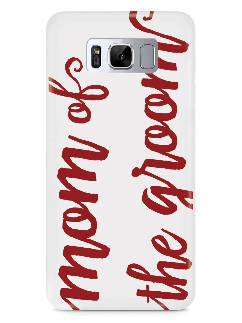 Mom of the Groom - Crimson Red Case