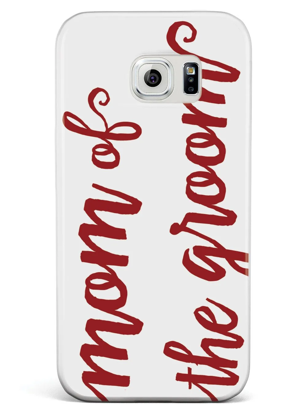 Mom of the Groom - Crimson Red Case