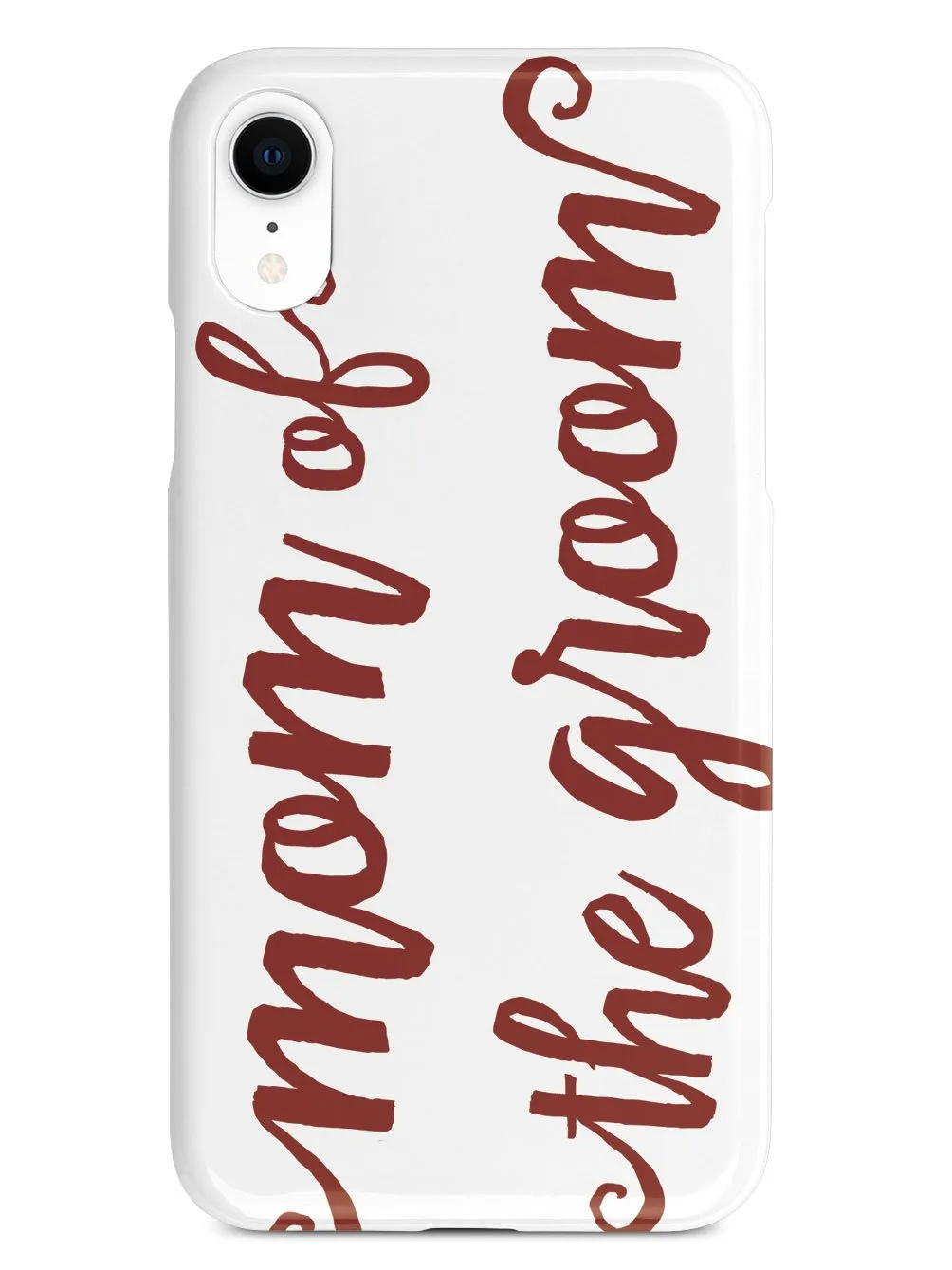 Mom of the Groom - Crimson Red Case