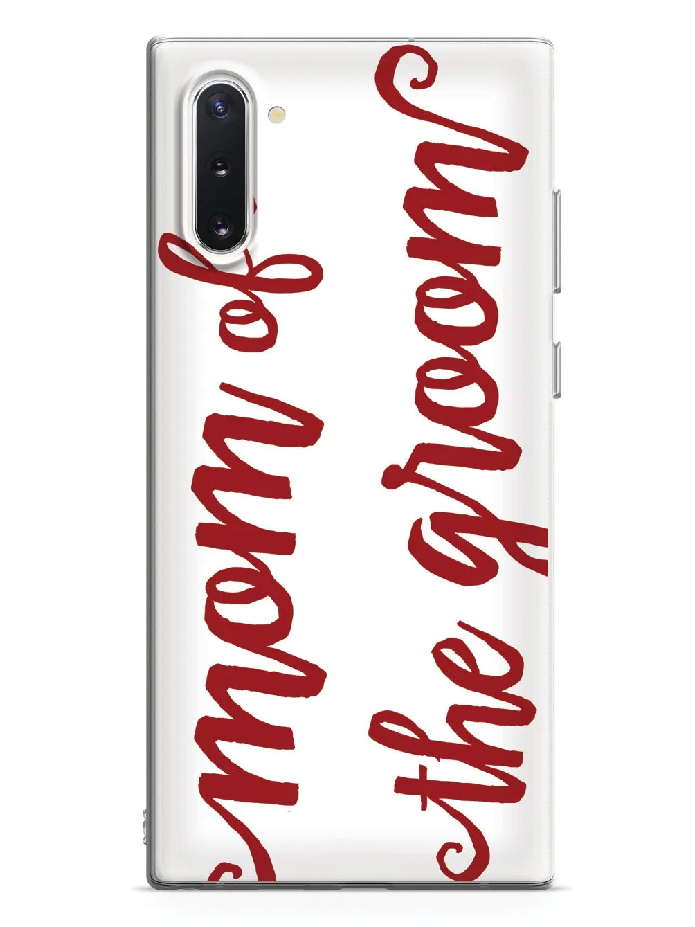 Mom of the Groom - Crimson Red Case