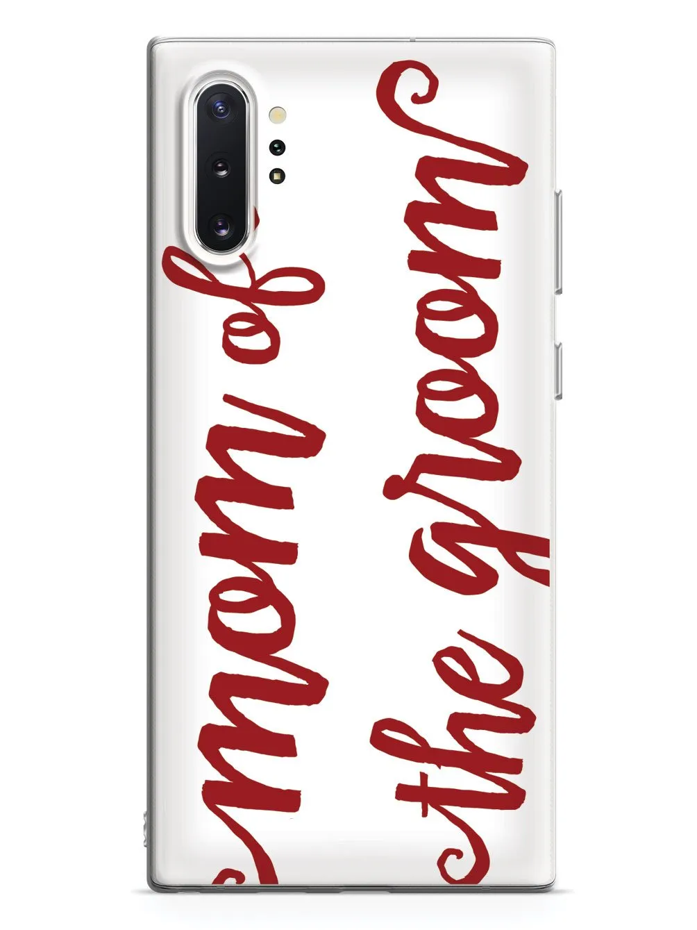 Mom of the Groom - Crimson Red Case