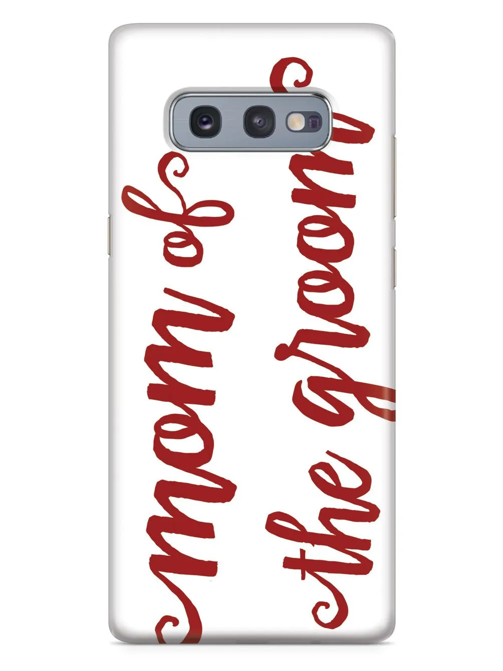 Mom of the Groom - Crimson Red Case