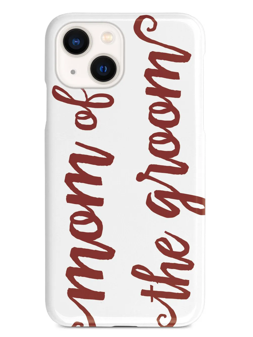 Mom of the Groom - Crimson Red Case