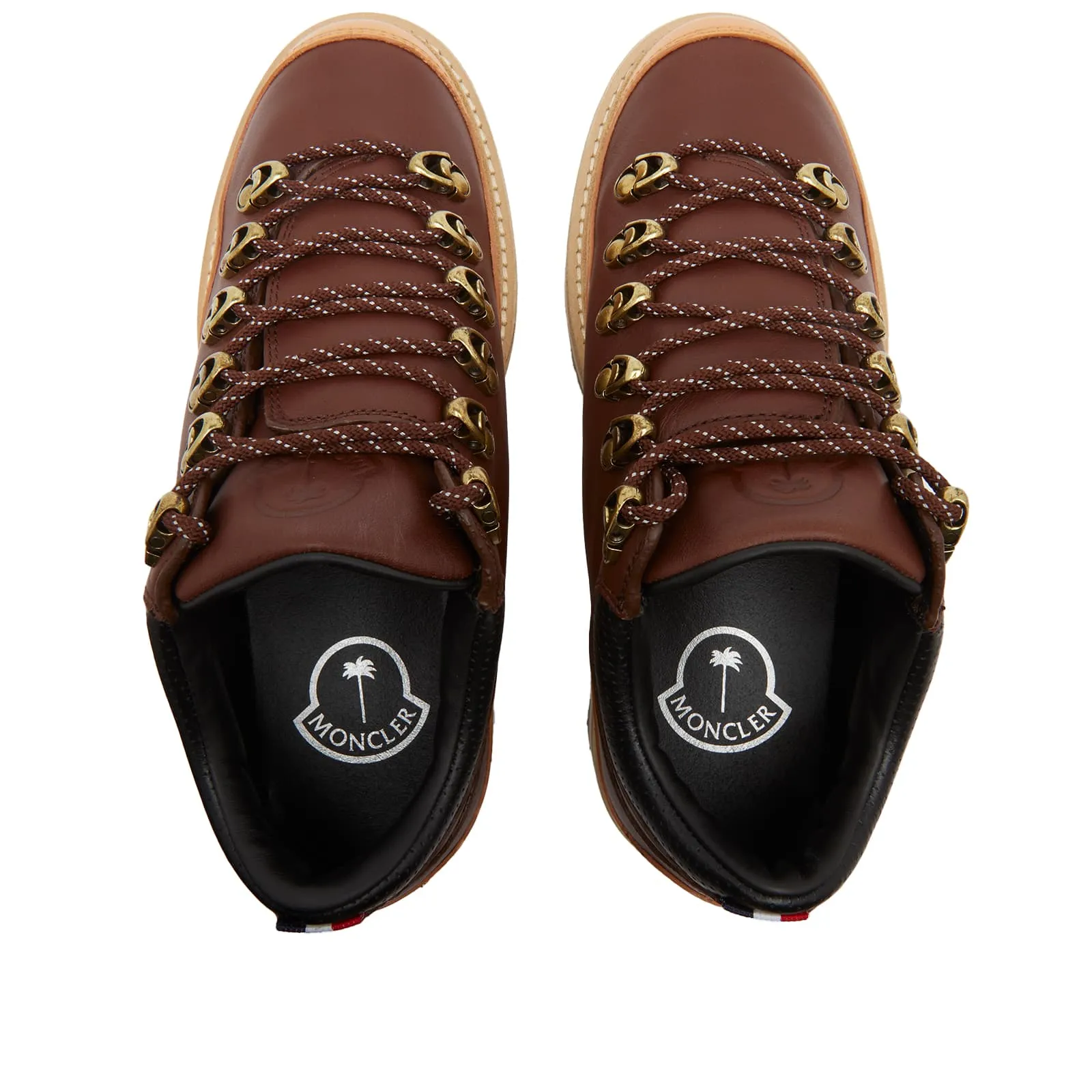 Moncler Genius X Palm Angels Peka 305 Derby boots, brown