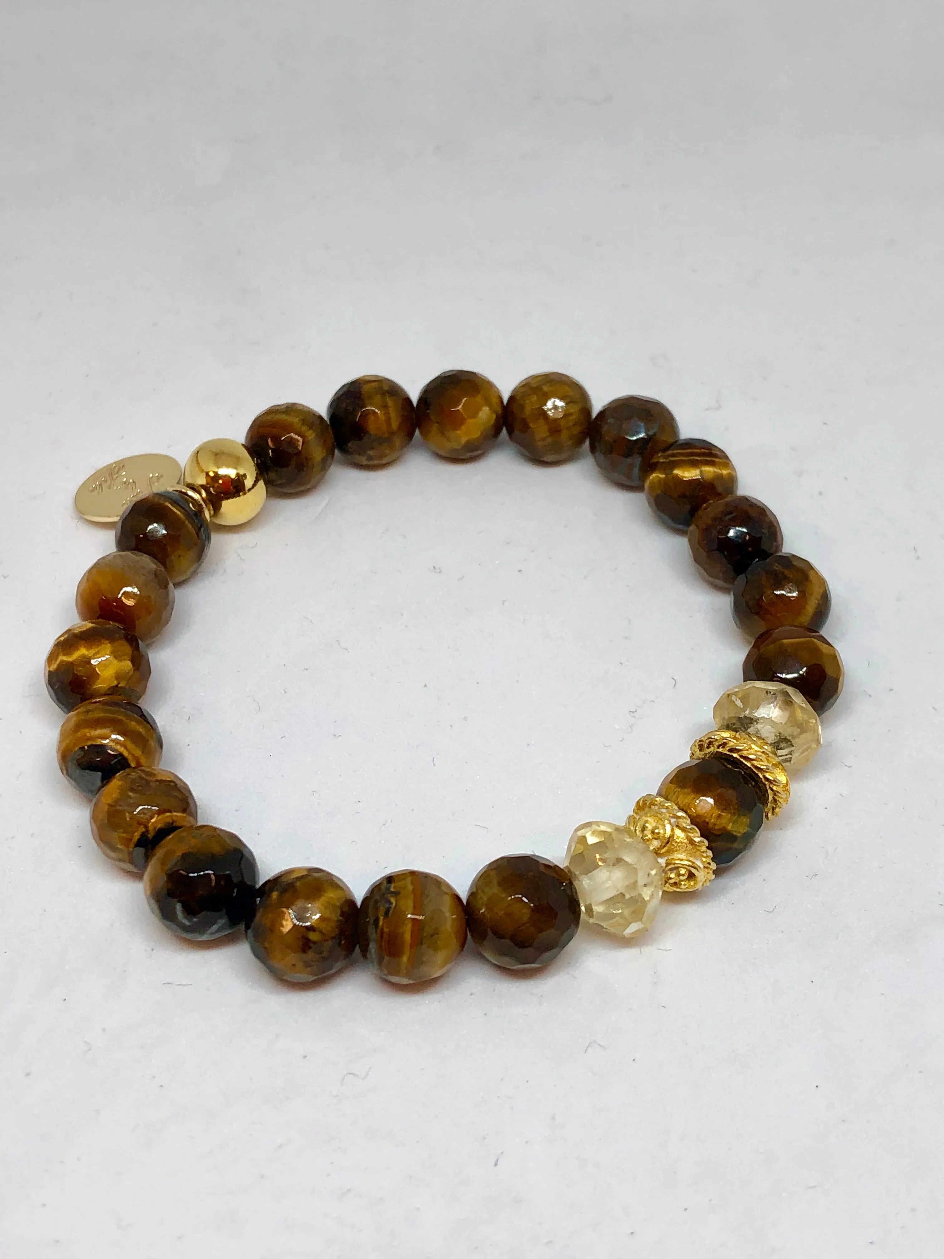 Perle by Lola Beaded Bracelet - Brown