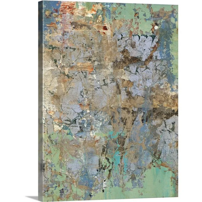 "Aged Wall VII" Canvas Wall Art