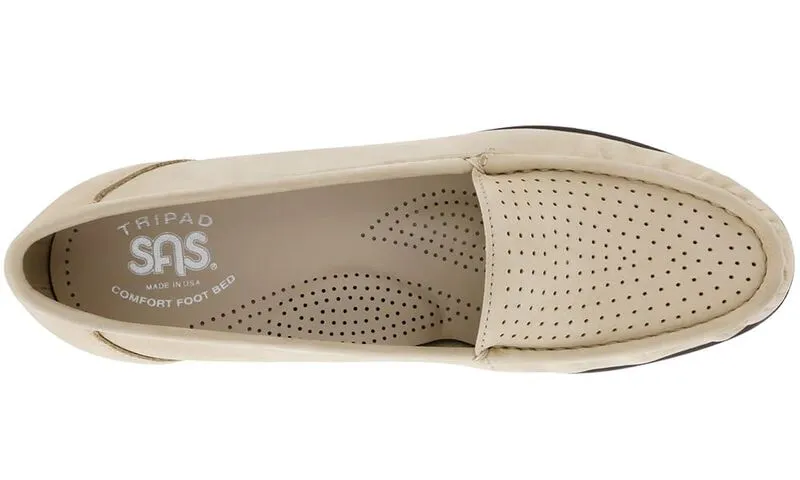 SAVVY LINEN | SAS Savvy - Leather Loafer at Brandy's Shoes Made in USA