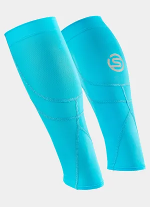 SKINS Unisex Compression MX Calf Sleeve 3-Series - Cyan