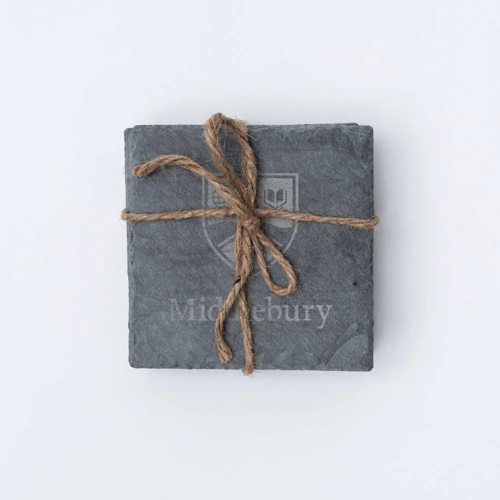 Slate Middlebury Coaster