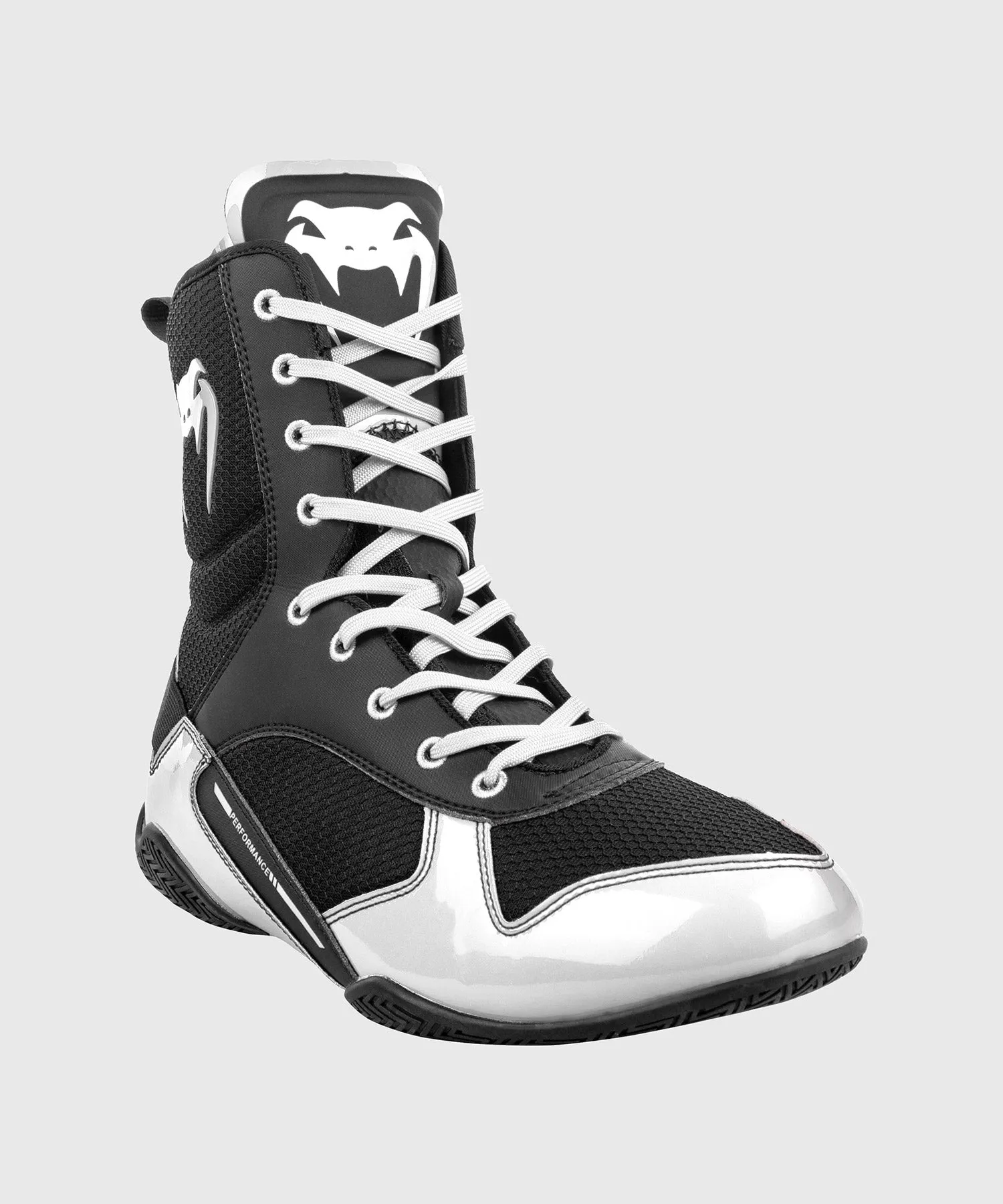 Venum Elite Boxing Shoes - Black/White