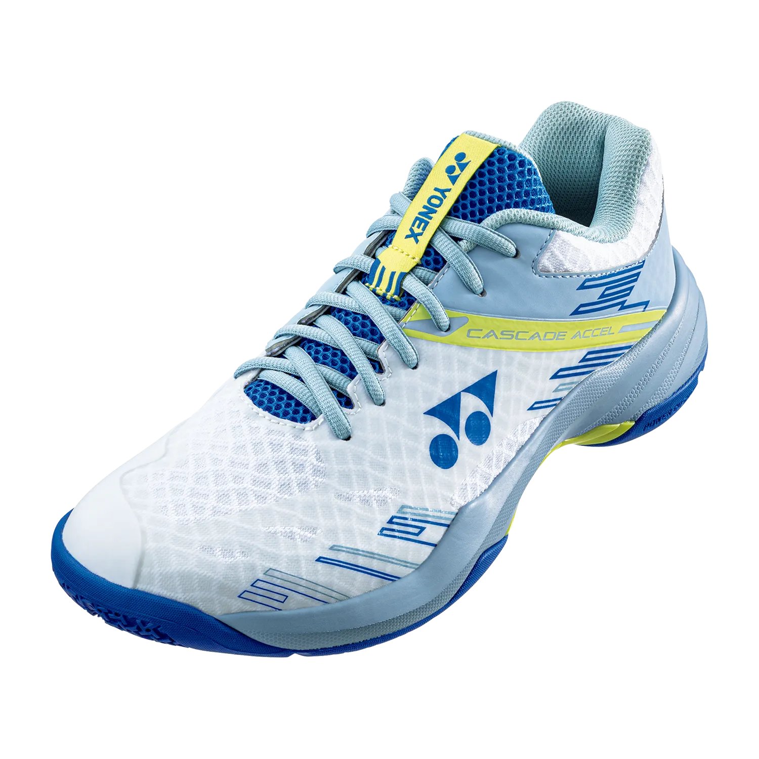 Yonex Power Cushion Cascade Accel Unisex Shoes (Smoke Blue/White) 2024